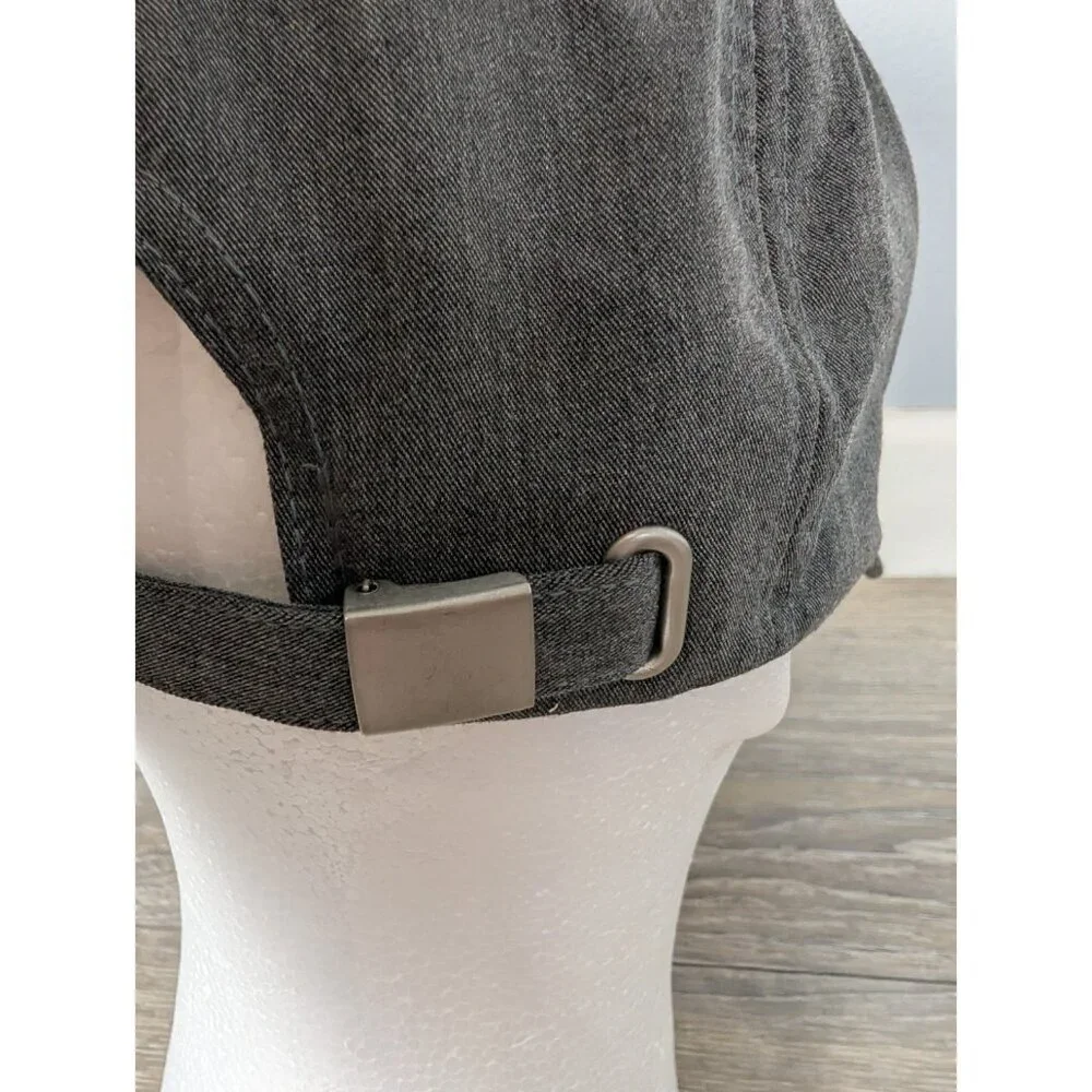 Travis Mathew Slate Gray Golf Baseball Cap Flexfit 110 Punch Adjustable Buckle